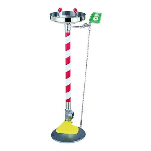 Emergency Eye Wash Blue Eagle EW-407 Pedal Kaki Stainless Steel 304 - Station Pencuci Mata