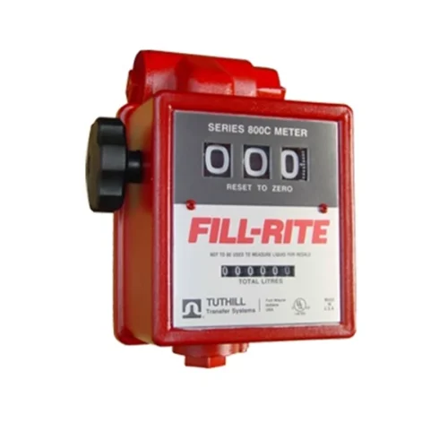 Flow Meter Fill-Rite Series 806C 1" Inch 3 Digit - Meteran Solar DN25