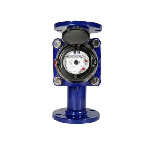Water Meter Air HLN Sewage 1 1/2" Inch Cold 50C PN16 DN40 Flange Cast Iron - Flow Meter Air Limbah