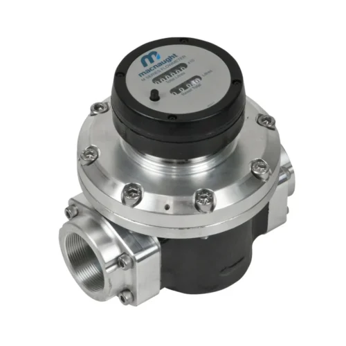 Flow Meter Macnaught Model F050-3S3 Series M 2" Inch Screw Analog Reset Meter