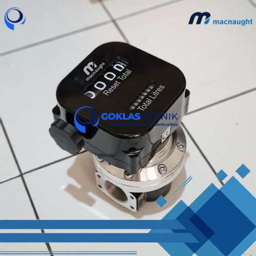 Flow Meter Macnaught 1 1/2" Inch F040-3S4 Reset 4 Digit - Meteran Solar DN40
