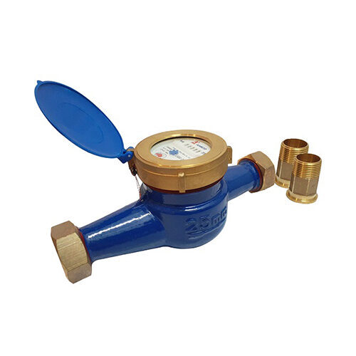 Water Meter BR 1 1/2" Inch MT-KD-X Screw Brass DN40 - Flow Meter Air