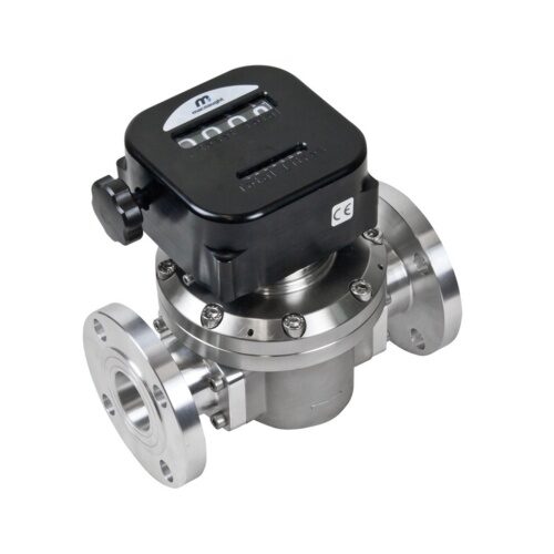 Flow Meter Macnaught F050-3S4 2" Inch Flange Reset Counter - Meteran Minyak DN50