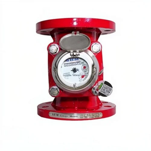 Water Meter SHM Sewage 2" Inch HOT130C PN16 DN50 - Flow Meter Air Limbah